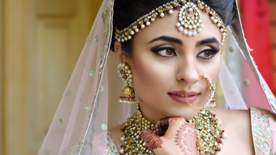100 مدل آرایش هندی زیبا و جدید برای عروس