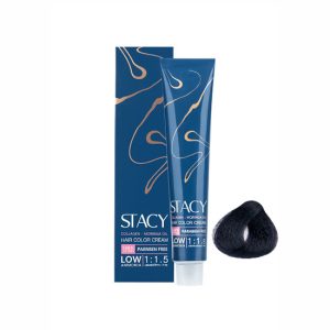 رنگ مو استیسی STACY مشکی پرکلاغی کد 1.1