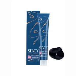 رنگ مو استیسی STACY مشکی کد 1.0