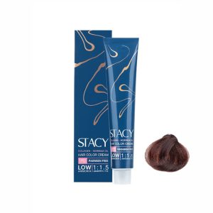رنگ مو استیسی STACY بلوند نسکافه ای تیره کد 6.71
